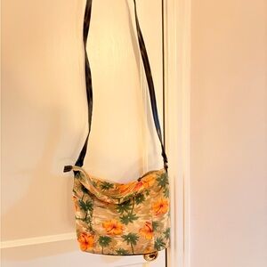 Relic Floral Tan Crossbody Bag